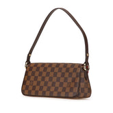 ルイ ヴィトン ダミエ ラヴェッロPM ハンドバッグ ショルダーバッグ N60007 ブラウン PVC レザー レディース LOUIS VUITTON 【中古】